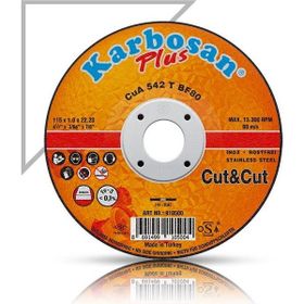 Karbosan 910500 115x1X22.23 Cut Cut Plus İnce Kesme Diski