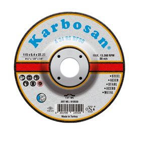 Karbosan 910550 115x6.4x22.23 mm Metal Çapakalma Taşlama Diski