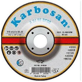 Karbosan 910550 115x6.4x22 Metal Taşlama