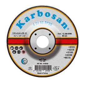 Karbosan 910550 Metal Çapakalma 115x6.4x22 mm Kesici Disk