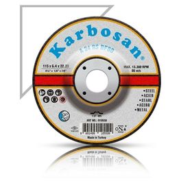 Karbosan 910550 Metal Çapakalma 115x6.4x22 mm Kesici Disk