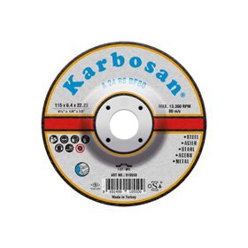 Karbosan 910560 125x6.4x22.23 mm A24 RS BF80 NK Metal Taşlama Diski