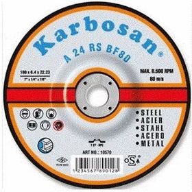 Karbosan 910570 180x6.4x22.23 Metal Nk Taşlama Diski