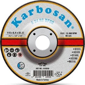 Karbosan 910570 180x6.4x22.23 Metal Nk Taşlama Diski