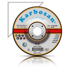Karbosan 910580 Metal Çapakalma 180x8x22 mm Kesici Disk