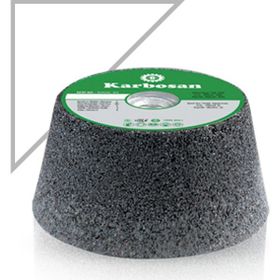 Karbosan 914200 SC 16 L5 BB 16 Kum 100x50xM14 Konik Çanak Taşlama Taşı