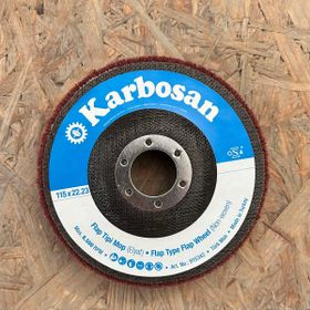 Karbosan 915342 115x22 Flap Tipi Elyaf Disk