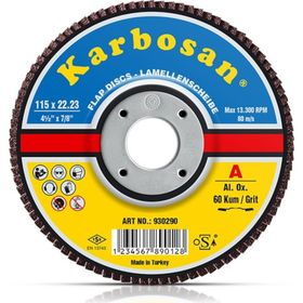 Karbosan 930350 A 60 Kum Flap 180x22.23 mm Kesici Disk