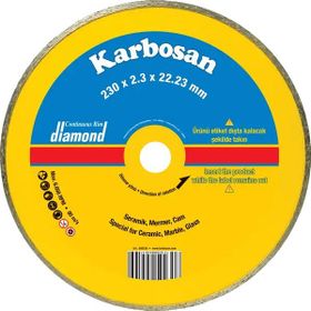 Karbosan 950230 230x2.3x22.23 mm Sürekli Elmas Kesici