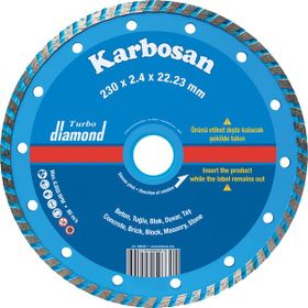 Karbosan 950330 230x2.4x22.23 Turbo Elmas Kesici