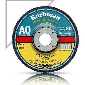 Karbosan 982970 - 115 x 22.23 Nk 40 Kum Düz Flap Disk