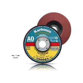 Karbosan 982980 60 Kum 115x22.23 mm Premium Line Flap Disk Zımpara