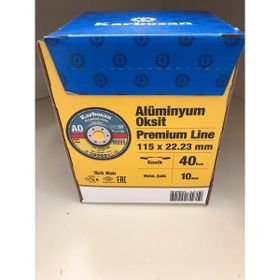Karbosan Ao Flap Disk 115x22,23 mm 10 Adet 40 Kum Konik