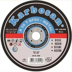 Karbosan BF80 180x3x22 mm NK Metal Kesici