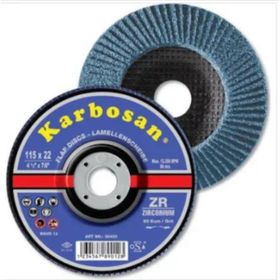 Karbosan Flap Disk 115X22 10'lu 60 Kum Zımpara