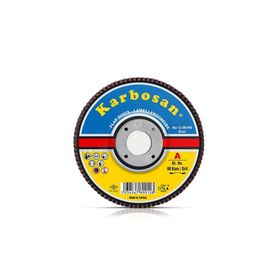 Karbosan Flap Disk 115X22 10'lu 60 Kum Zımpara