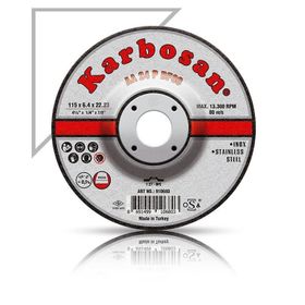 Karbosan İnox 115 mm Taşlama Diski