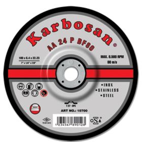 Karbosan İnox 180*6 4*22 mm Taşlama Taşı