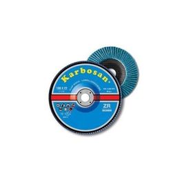 Karbosan Zirkonyum Flap 180 mm 40 Disk Zımpara