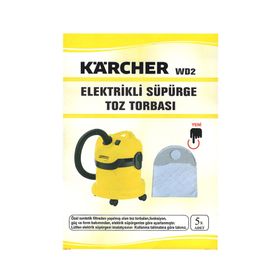 Karcher MV 2 Süpürge Sentetik Toz Torbası (5 Adet)