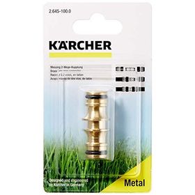 Karcher Pirinç İki Yönlü Bağlantı Konnektör