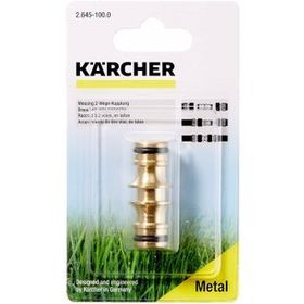 Karcher Pirinç İki Yönlü Bağlantı Konnektör