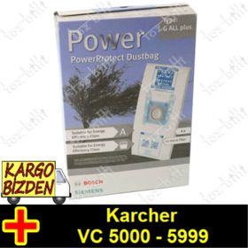 Karcher VC 5000-5999 20 Adet Uyumlu Süpürge Toz Torbası