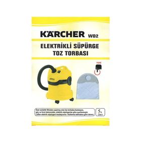 Karcher WD 2 10 Adet Uyumlu Süpürge Toz Torbası