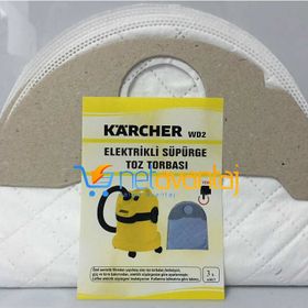 Karcher WD2 12 Adet Toz Torbası