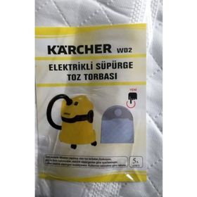 Karcher Wd2 Mv2 2501 3001 Bez 5 Adet Uyumlu Süpürge Toz Torbası