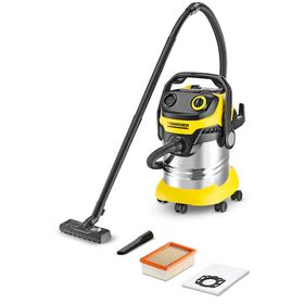 Karcher WD5-S Siyah - Sarı 1100 W Islak Kuru Elektrikli Süpürge
