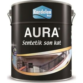 Kardelen Aura Açık Kahverengi 900 gr Sentetik Son Kat Yağlı Boya