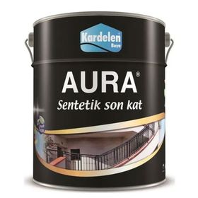 Kardelen Aura Boncuk Mavi 900 gr Sentetik Son Kat Yağlı Boya