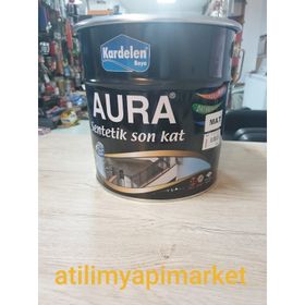 Kardelen Aura Siyah 13 lt Sentetik Son Kat Yağlı Boya