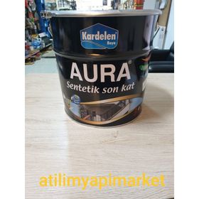 Kardelen Aura Siyah 13 lt Sentetik Son Kat Yağlı Boya