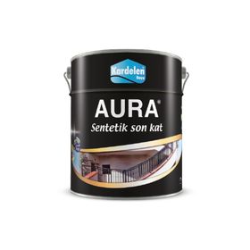 Kardelen Aura Siyah 13 lt Sentetik Son Kat Yağlı Boya