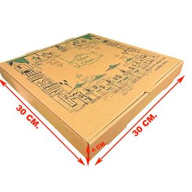 Kardem 30x30x4 cm 100 Adet Pizza Kutusu