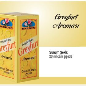 Karden 20 ml Greyfurt Aroması Yağı