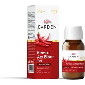 Karden 20 ml Kırmızı Acı Biber Yağı