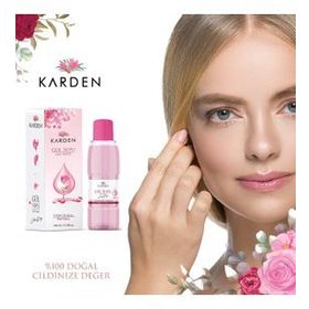 Karden 200 ml Naturel Gül Suyu