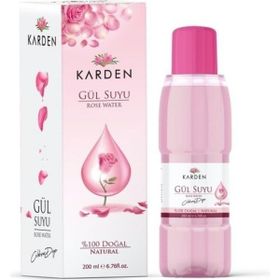 Karden 200 ml Naturel Gül Suyu