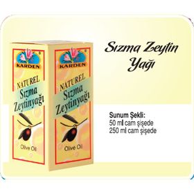 Karden 250 ml Sızma Zeytin Yağı