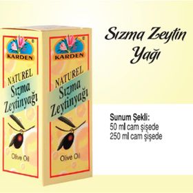Karden 250 ml Sızma Zeytin Yağı