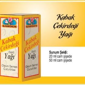 Karden 50 ml Kabak Çekirdeği Yağı