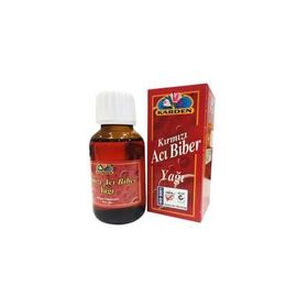 Karden 50 ml Kırmızı Acı Biber Yağı
