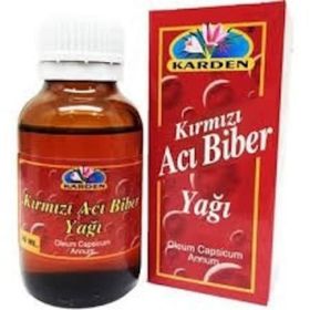 Karden 50 ml Kırmızı Acı Biber Yağı