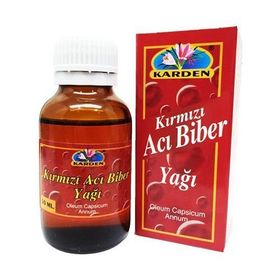 Karden 50 ml Kırmızı Acı Biber Yağı