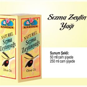 Karden 50 ml Sızma Zeytinyağı