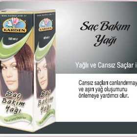 Karden Yağlı Saçlar 100 ml Saç Bakım Yağı