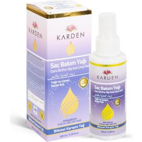 Karden Yağlı Saçlar 100 ml Saç Bakım Yağı